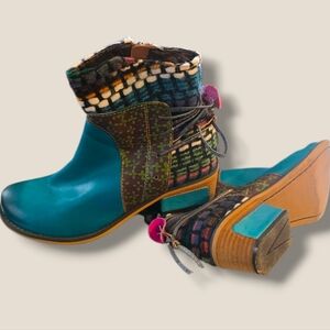 Colorful Women's Ankle Boots